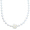 Genuine Sterling Silver Fresh Water Pearl Bead Necklace KX120901